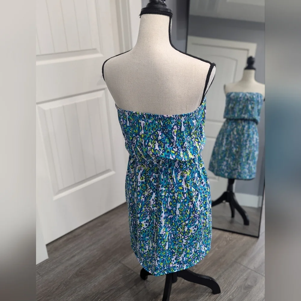 Lily Pulitzer Strapless Windsor Dress, Sz S - Picture 2 of 7